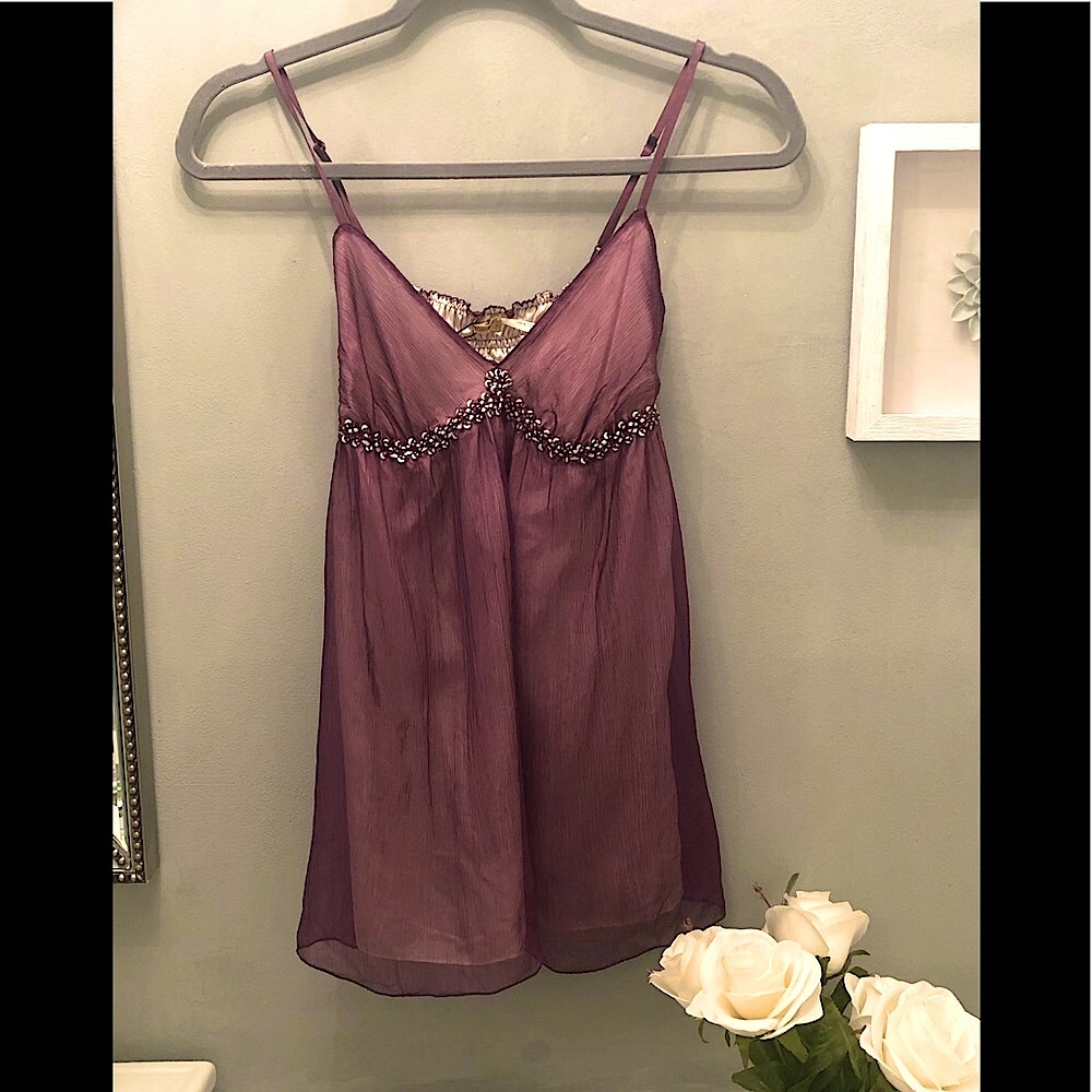 NWT!! Max Studio silk Grecian strapless blouse